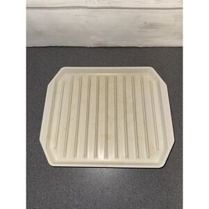 Vintage‎ Anchor Hocking Plastics Bacon Pan Microware Gas or Electric Oven